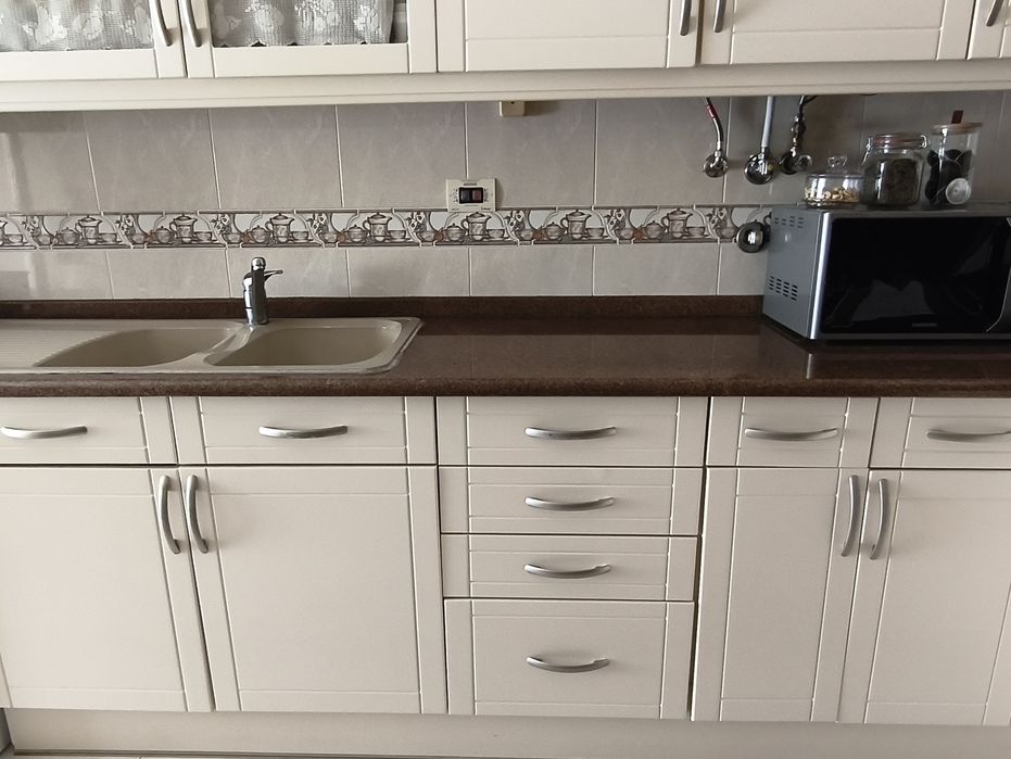 Cozinha branco cru