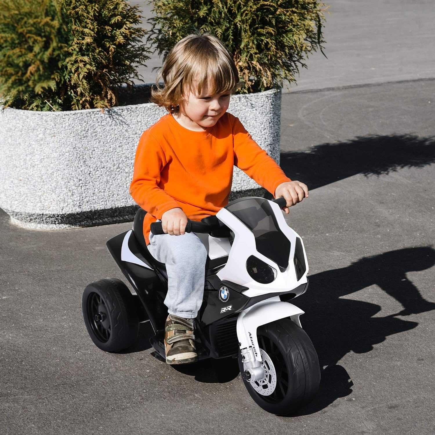 Trójkołowiec motocykl BMW S1000RR na akumulator dla dzieci 18-36m+