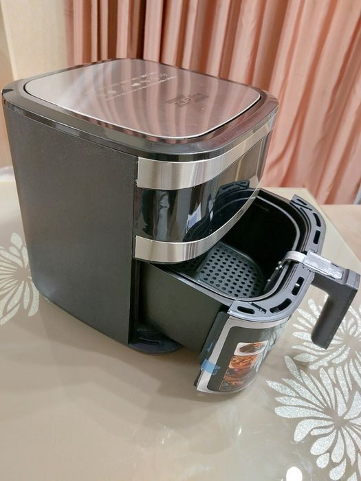 Аерогриль 12л 4200вт 2 ТЕНа / мультипіч / аерофритюрниця / аэрогриль