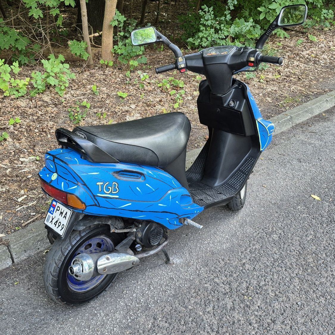 Skuter TGB 49cm świeżo po malowaniu 85km/h Poznań transport