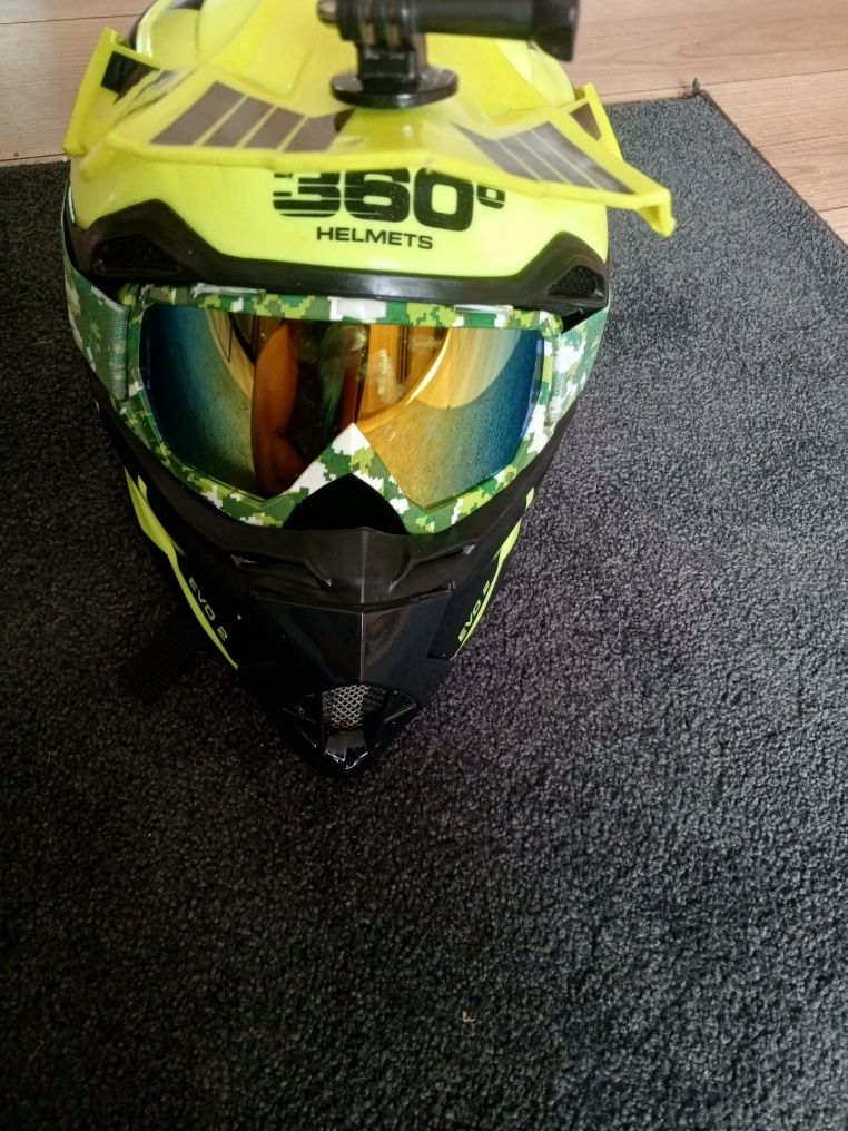 Sprzedam Kask rozm M cross quad ATV enduro 360 Evo2 super