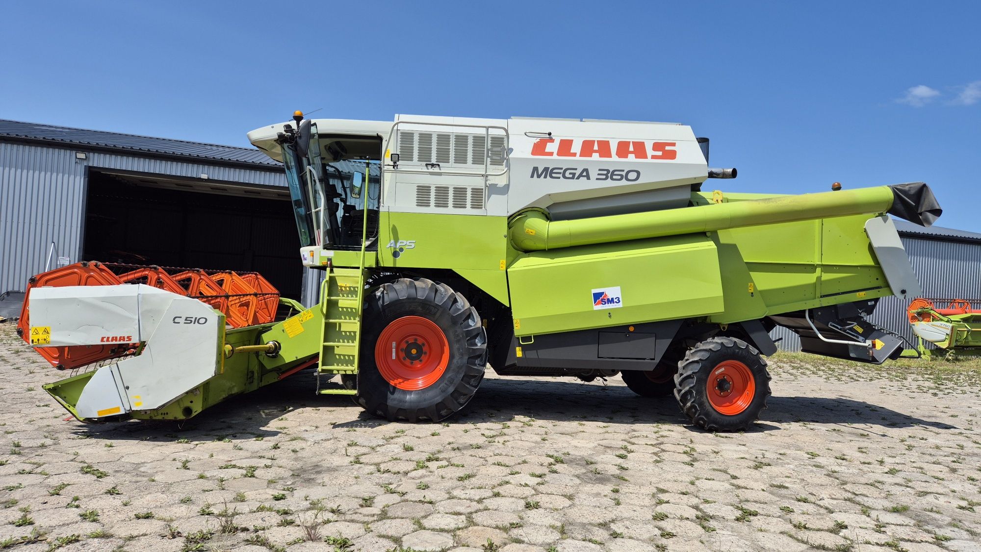 Claas mega 360 APS Bardzo Ładna mega 350 medion 340 lexion tucano