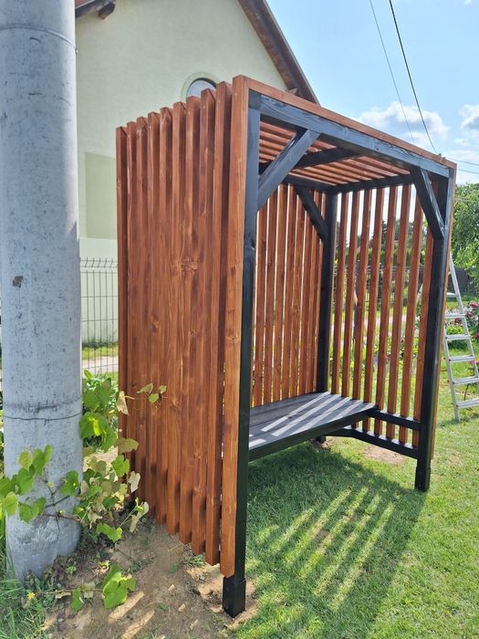 Solidna Pergola z Ławką