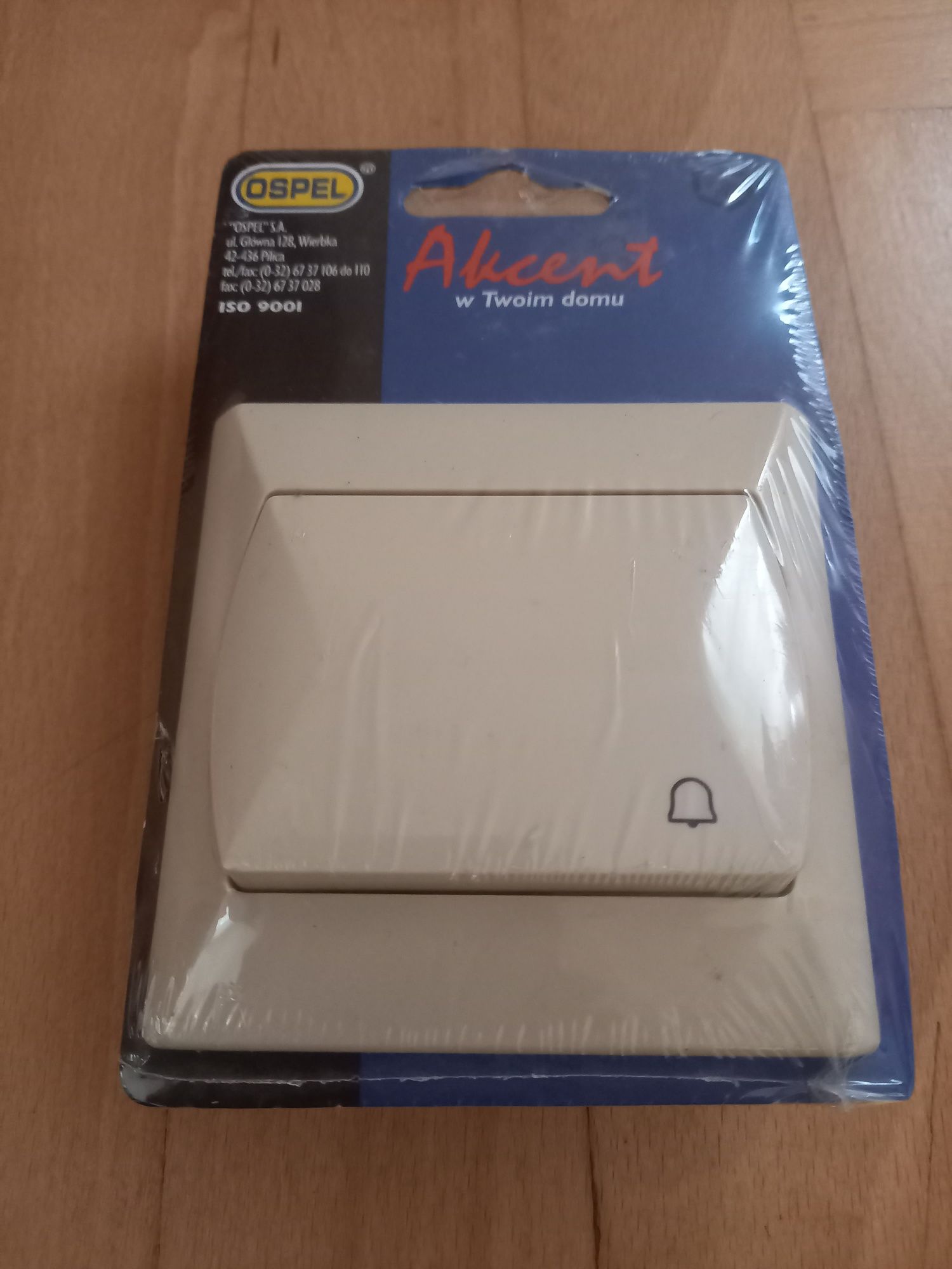 Włącznik dzwonek Ospel Akcent