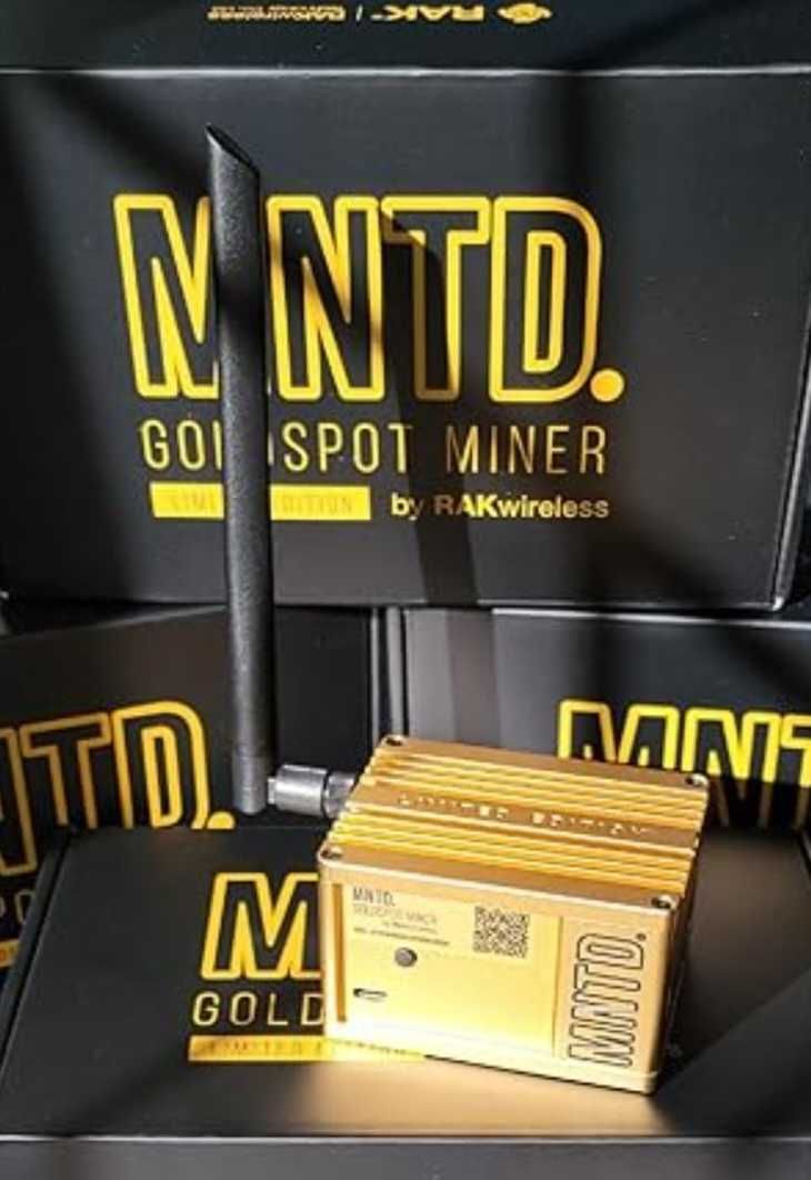 Helium miner Rak gold 8gb edição limitada