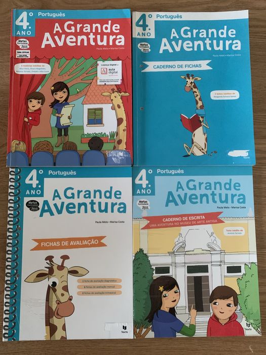Manuais / livros - 4° ano