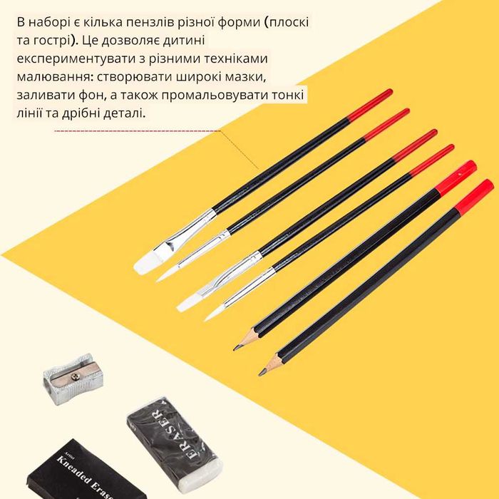 Набір для малювання у валізі Єдиноріг 145 предметів Рожевий Двоярусний