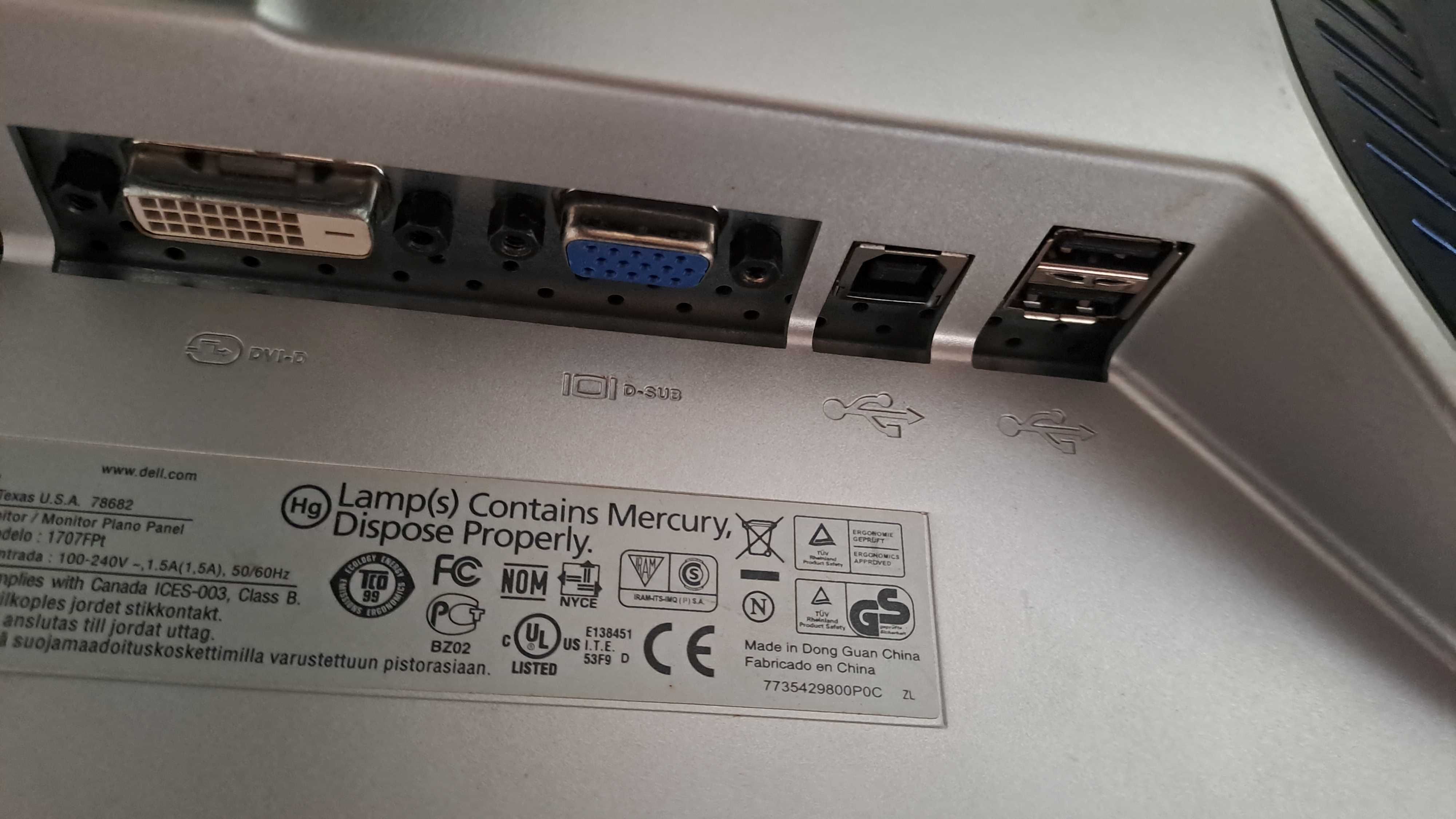 Monitor Dell 1707FPT