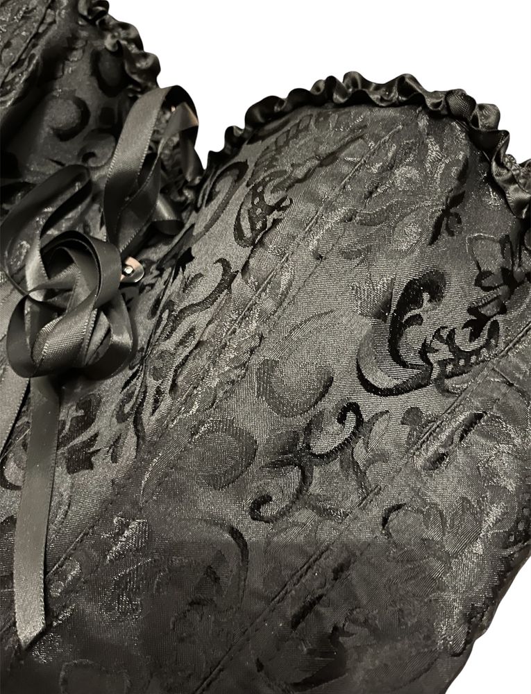 Gorset modelujacy wyszczuplajacy S gotycki goth lolita coquette y2k