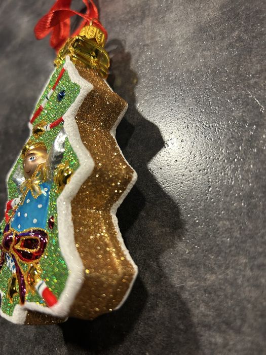 Bombka choinka szklana