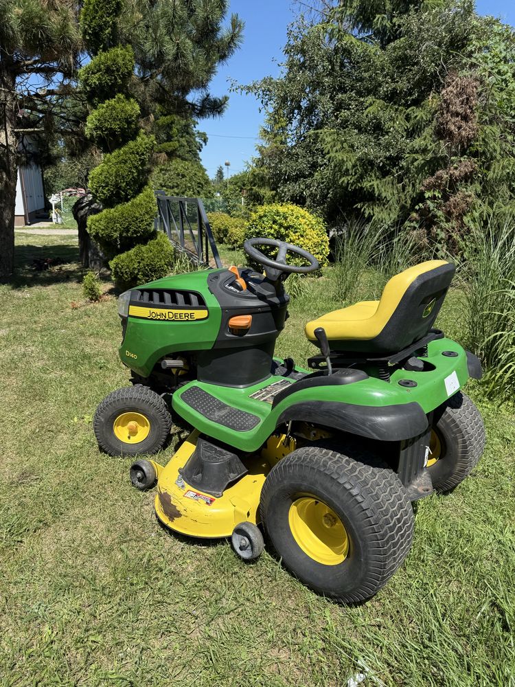 Traktorek kosiarka John Deere D140 ciągniczek