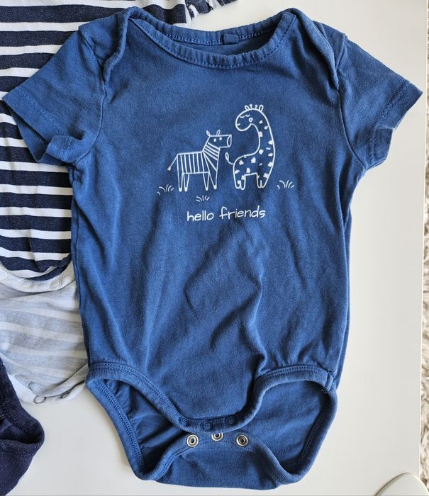 Komplet, zestaw niemowlęcy; 6 x body; 74; Baby Bear Leon, Matalan
