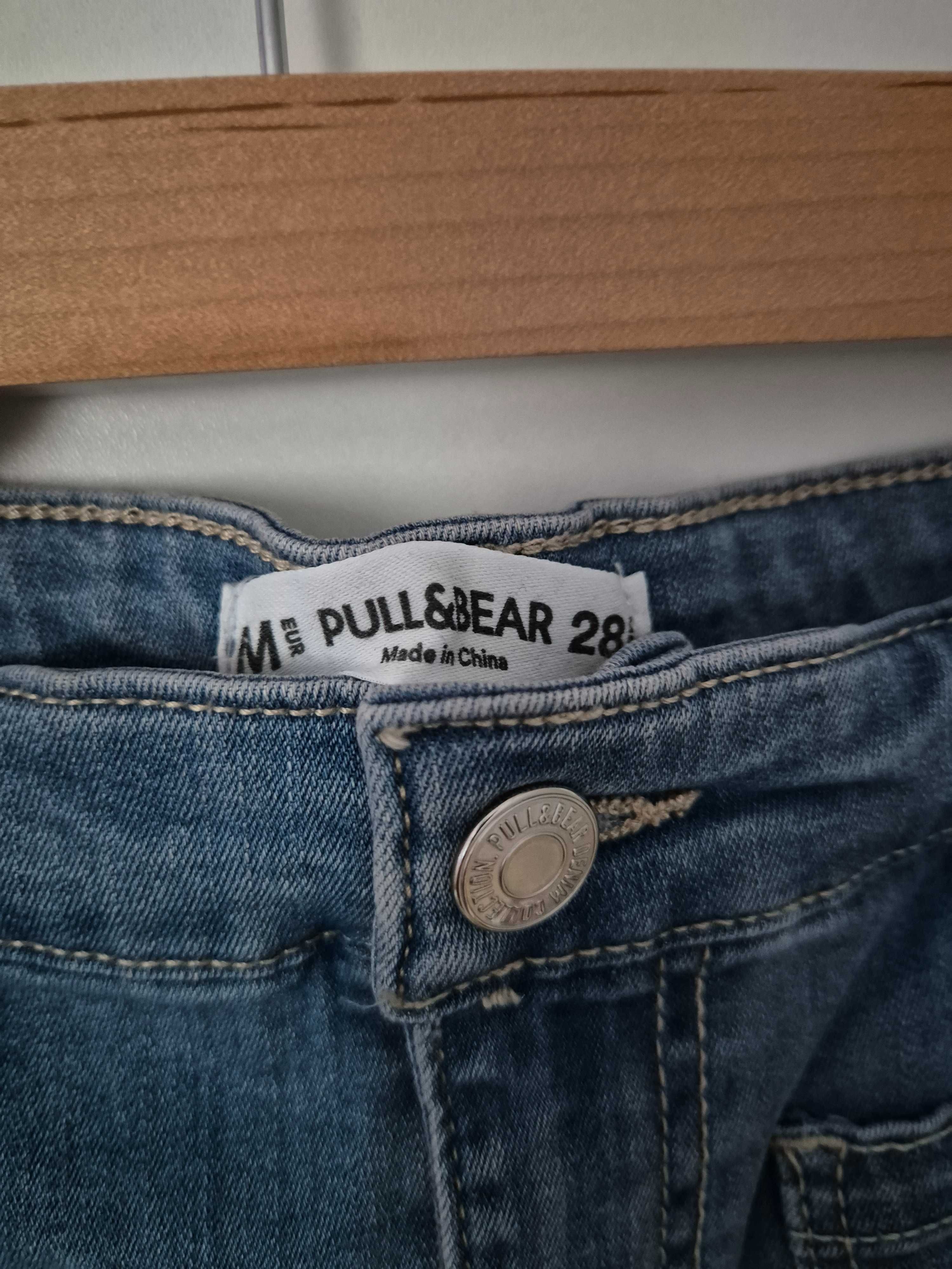 Spódnica jeansowa mini Pull&Bear
