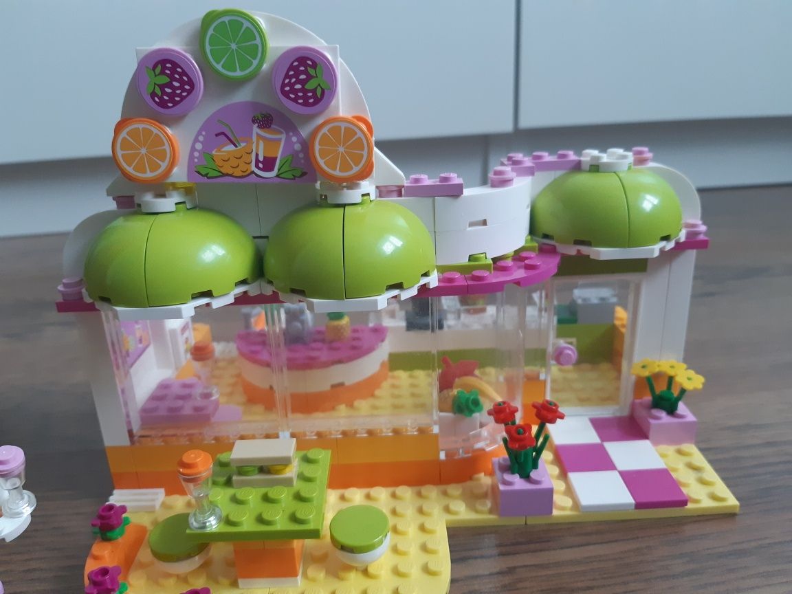 Lego friends 41035 bar z sokami w heartlake owoce montessori