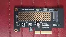 Адаптер-переходник M.2 NVMe to PCI-E 4.0/3.0 x4