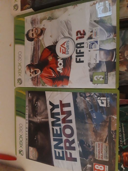 Gry x box 360, FIFA, enemy front, assasins