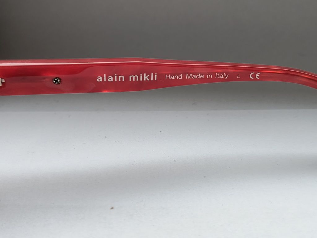 ALAIN MIKLI oprawki czerwone