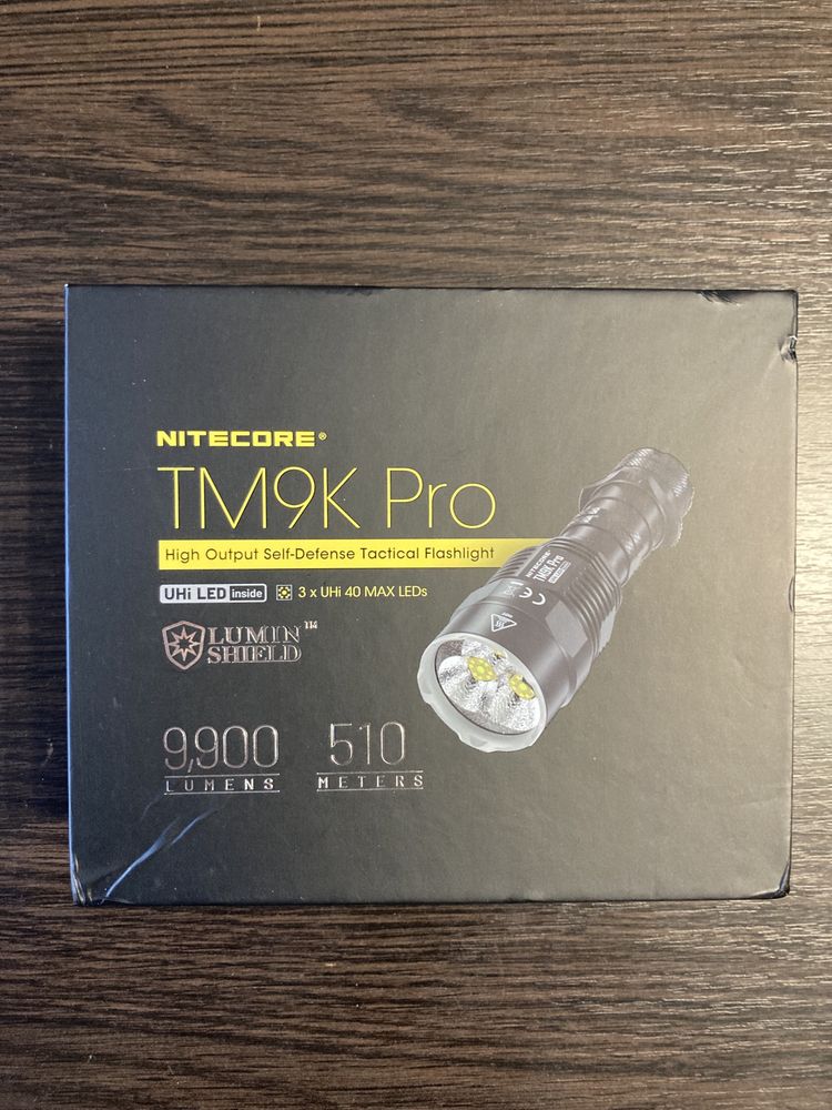 Тактичний ліхтар Nitecore TM9K PRO (USB Type-C)