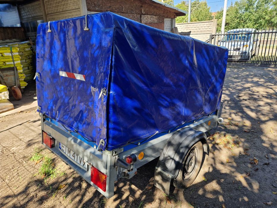 Przyczepka lekka 205 na 105 wzmocniona  podloga i burty