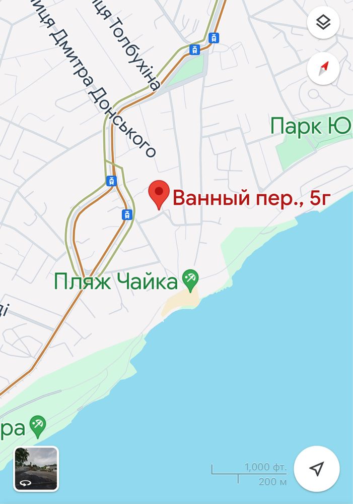 Студия на Фонтане для 2 чел возле моря! Чайка! 10 ст. ЖК Платинум,