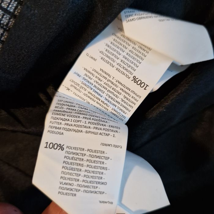 Srebrzysta błyszcząca marynarka Reserved 36 Sylwester