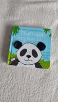 Kartonowa sensoryczna That's not my panda Usborne książka dotykowa