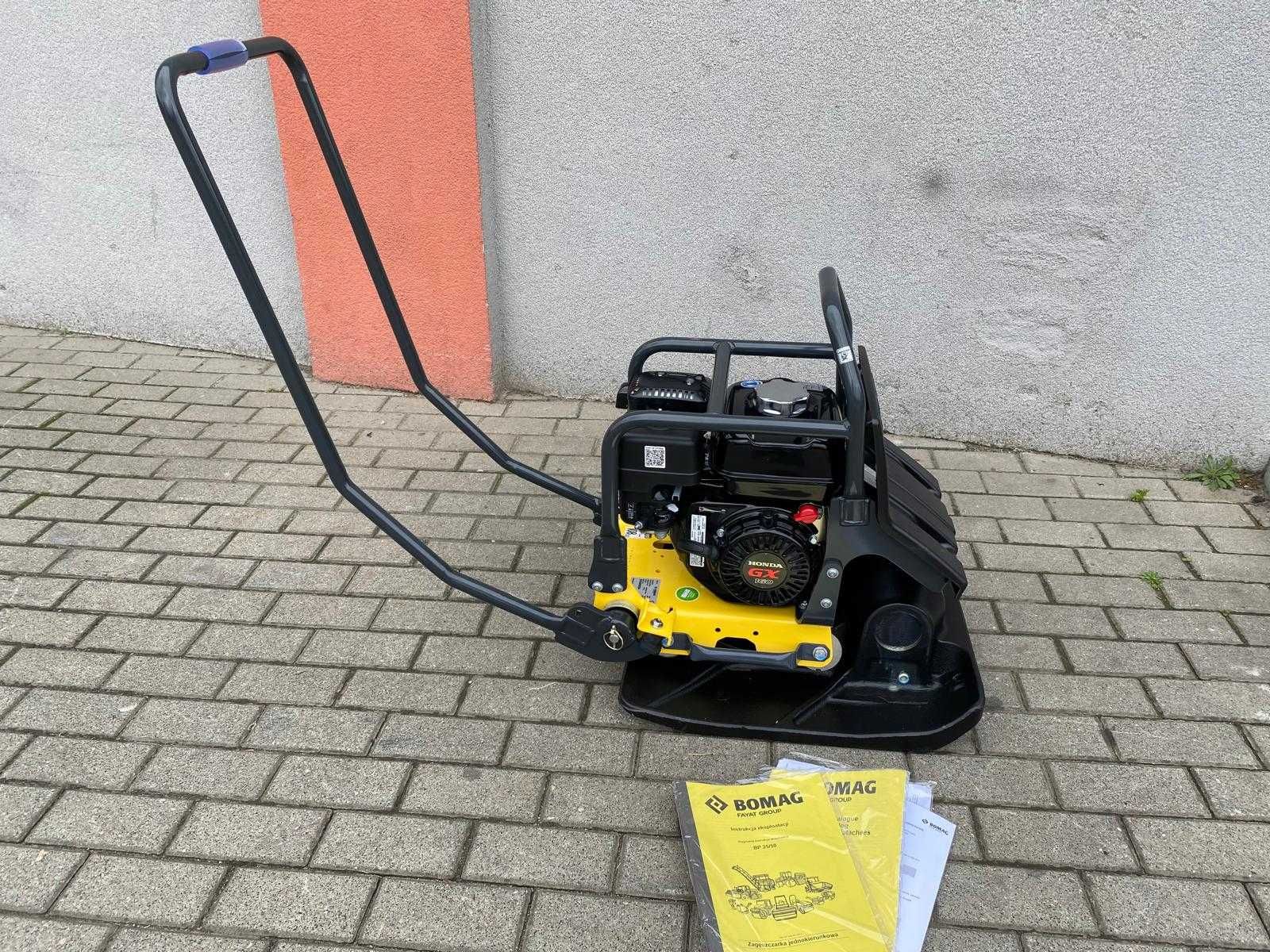 Zagęszczarka BOMAG BP 25/50 110kg Honda 25kN !! Wacker Weber Husqvarna