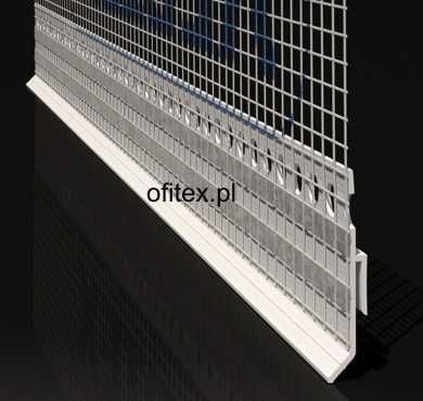 Listwa na Cokół do listwy startowej okapnikowa do profili startowych 2