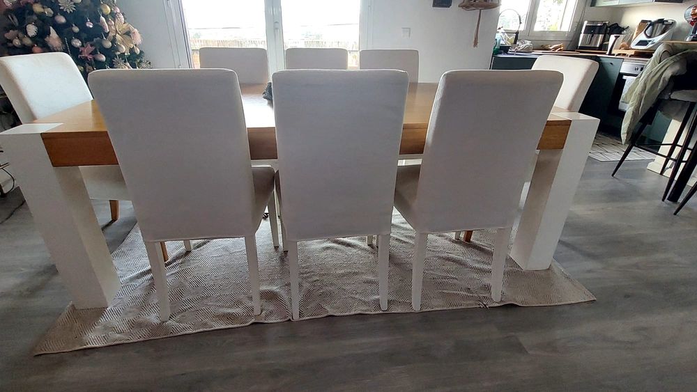 8 cadeiras +Capas