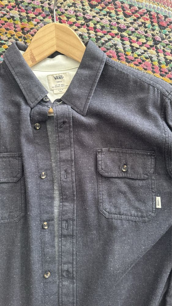 3 camisas de manga comprida de flanela M Quiksilver/Vans