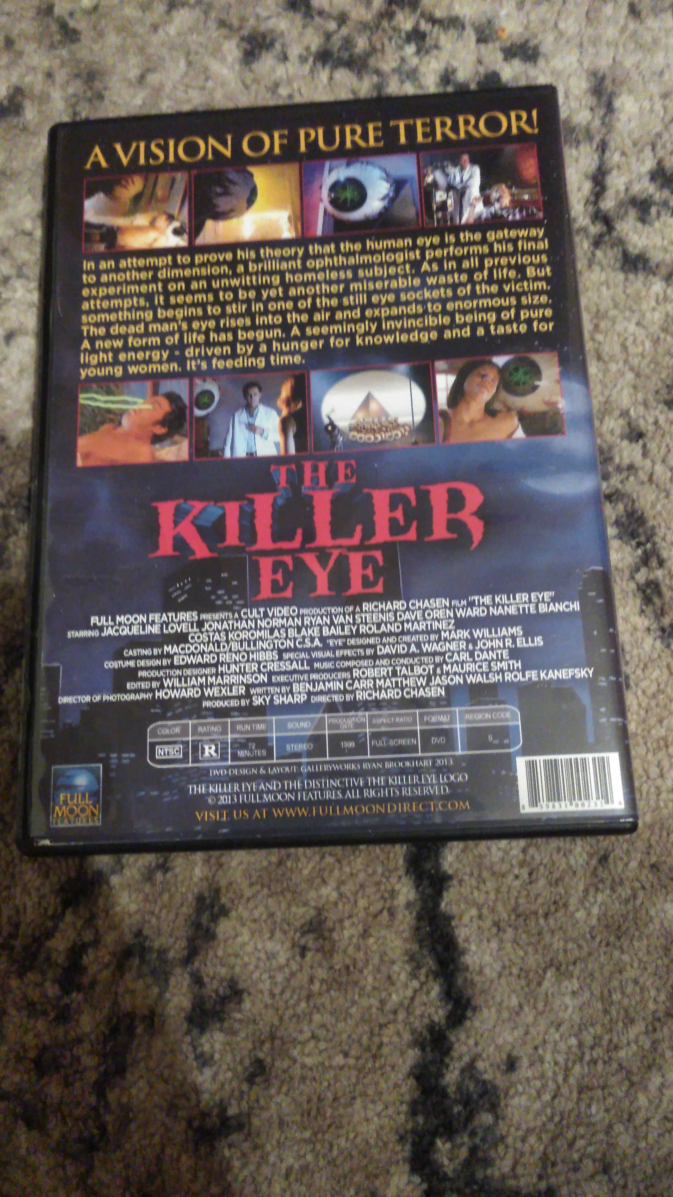 The Killer Eye - DVD - HORROR