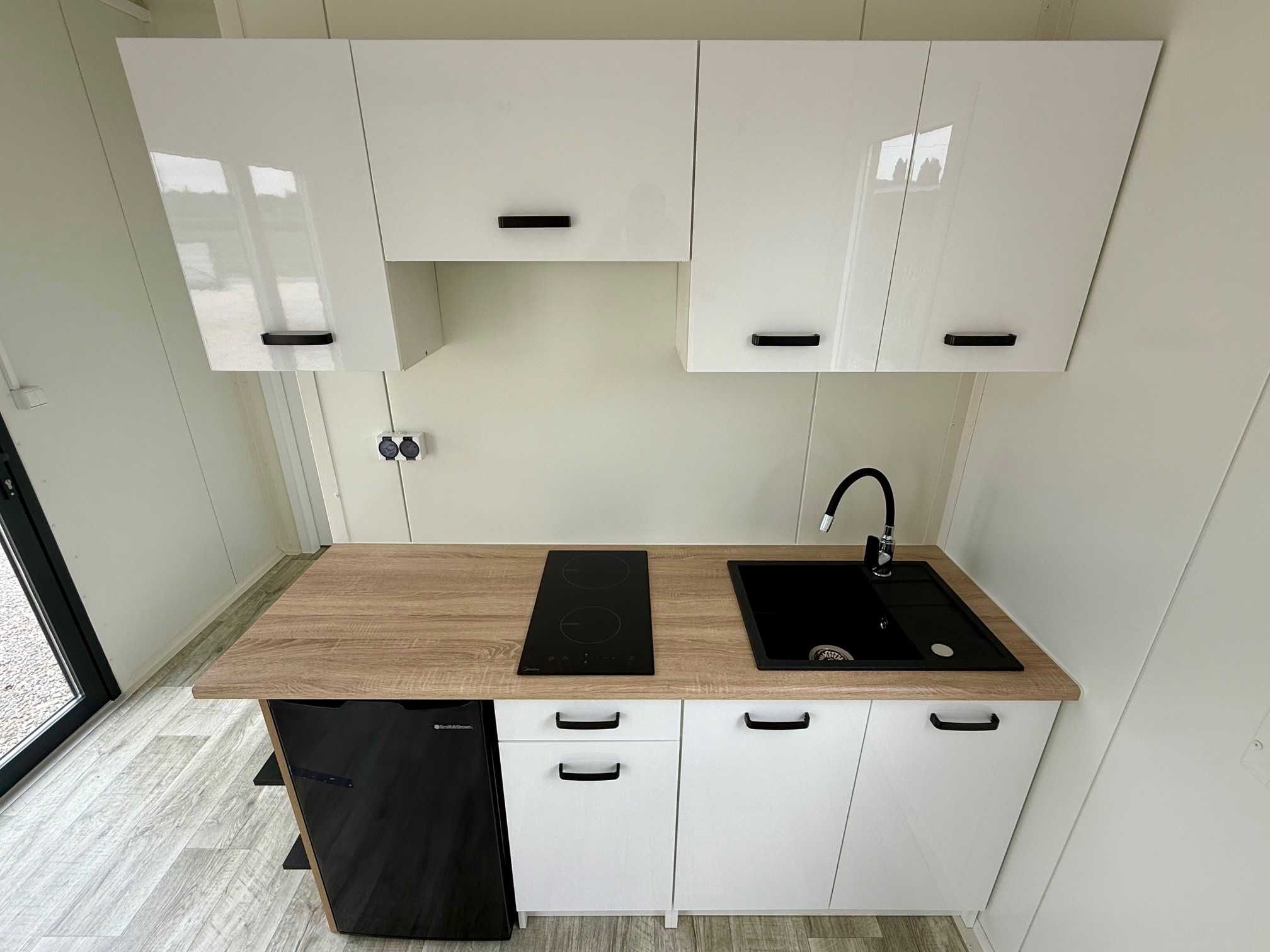 Domek tiny hause 25,6m2 (8x3,2) łazienka kuchnia sypialnia klimatyzacj