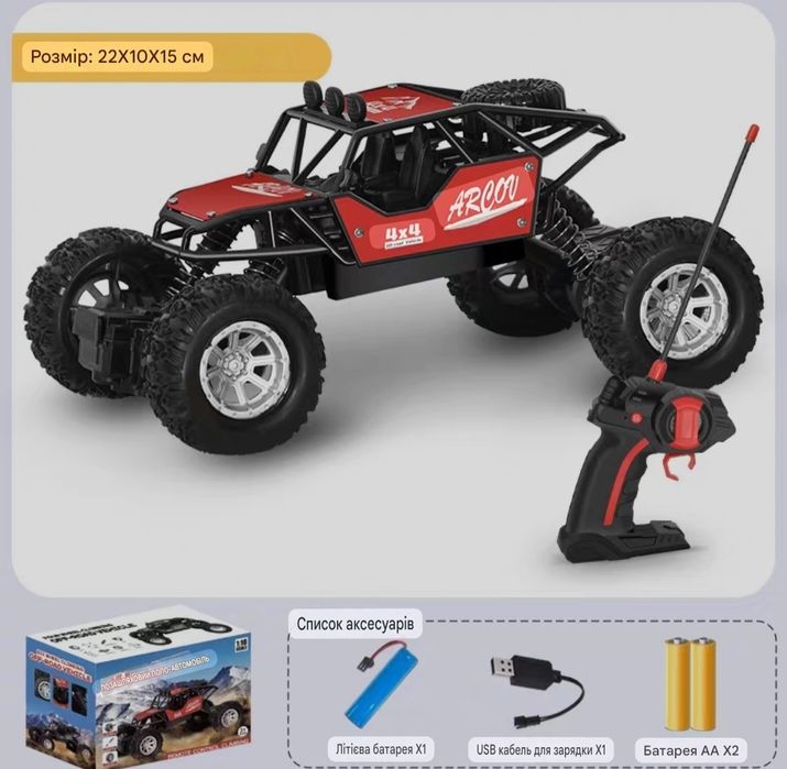 Джип на радиоуправлении Arkou