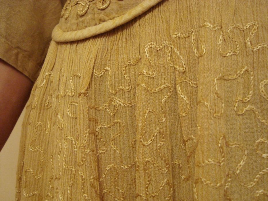 Przewiewna sukienka indyjska na kazdą okazję XL