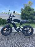 Bicicleta elétrica Engwe M20 preta 2 baterias como nova