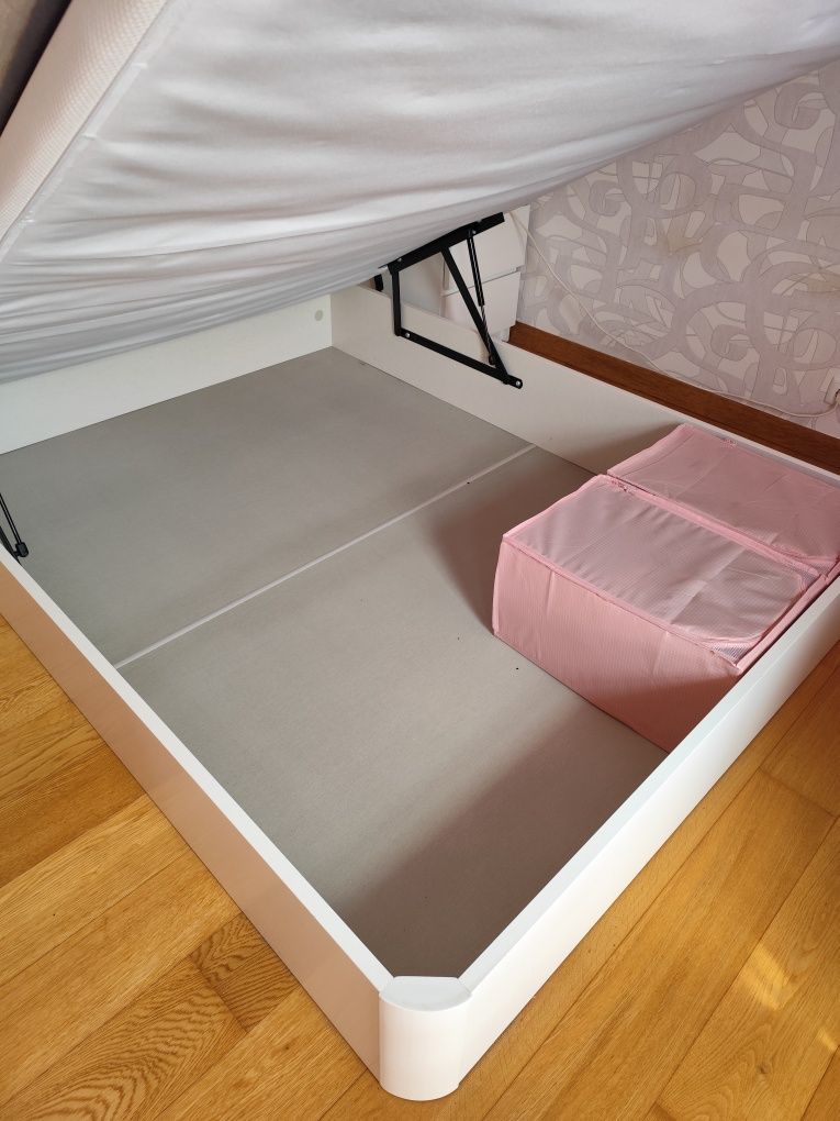 Cama sommier Pikolin + colchão Molaflex
