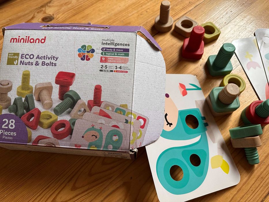 ЕКО-конструктор "БОЛТИ ТА ГАЙКИ". Оригінал. Іспанія