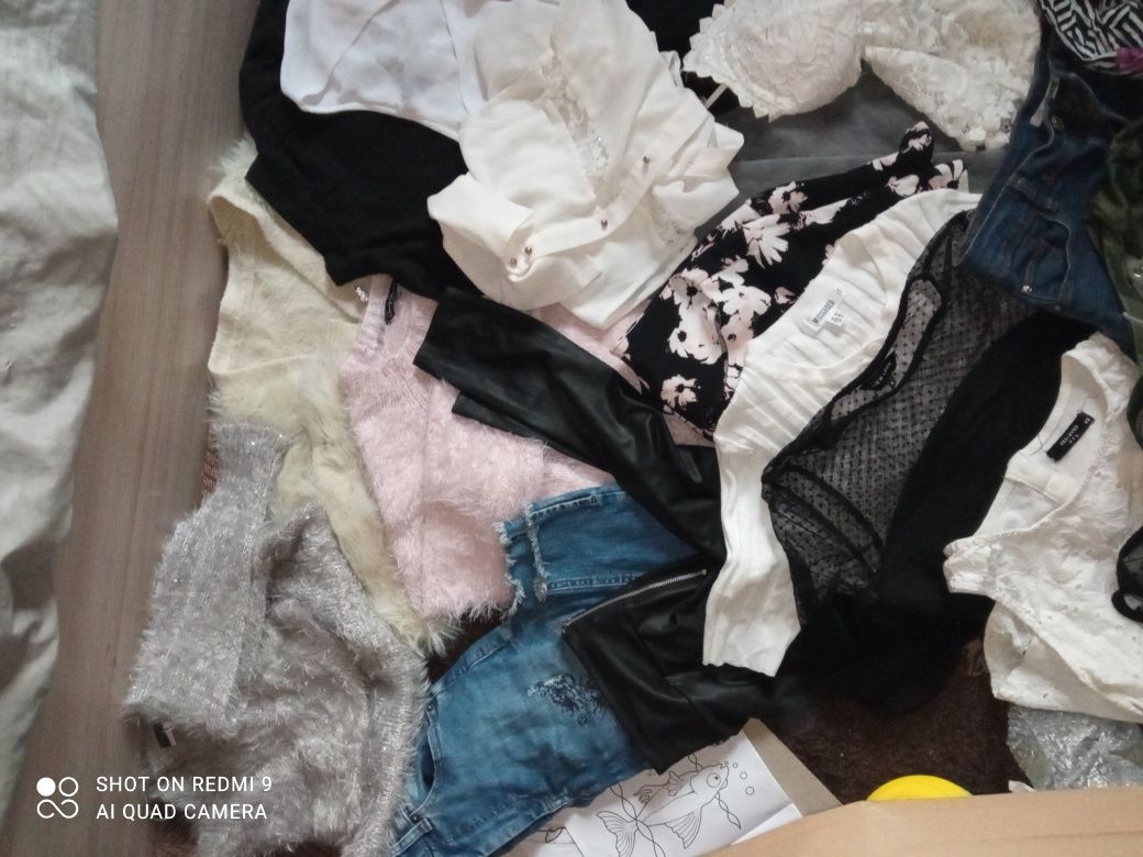 Bardzo duża paczka ubrań damskich M