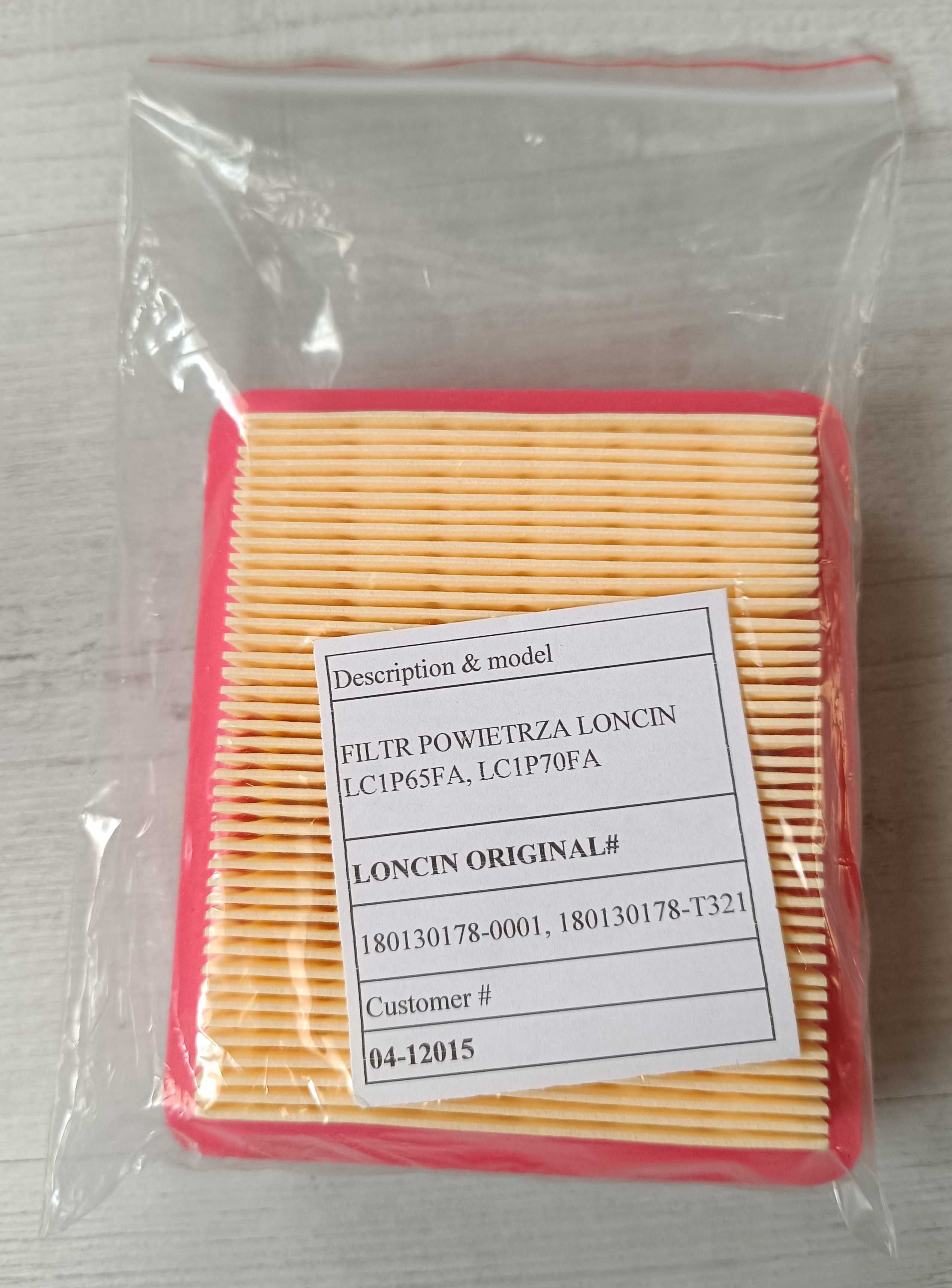 Filtr powietrza do kosiarki NAC LS51-166 oraz LONCIN MCCULLOCH LC1P...