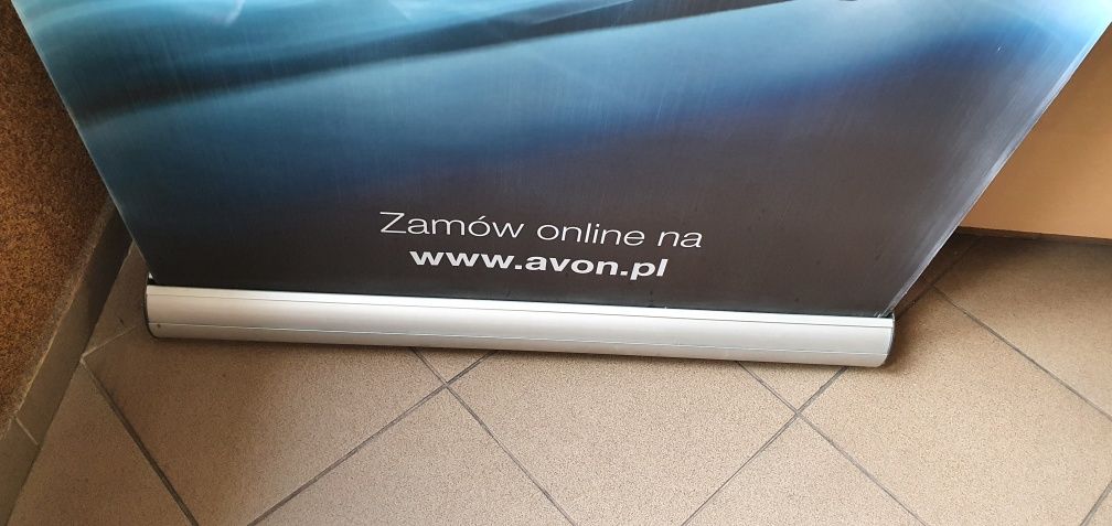 Stander baner reklamowy rollup dwustronny duży 210x86