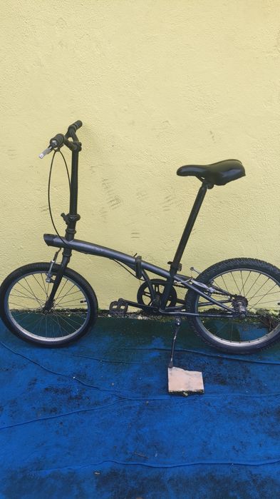Bicicleta b-twin dobrável