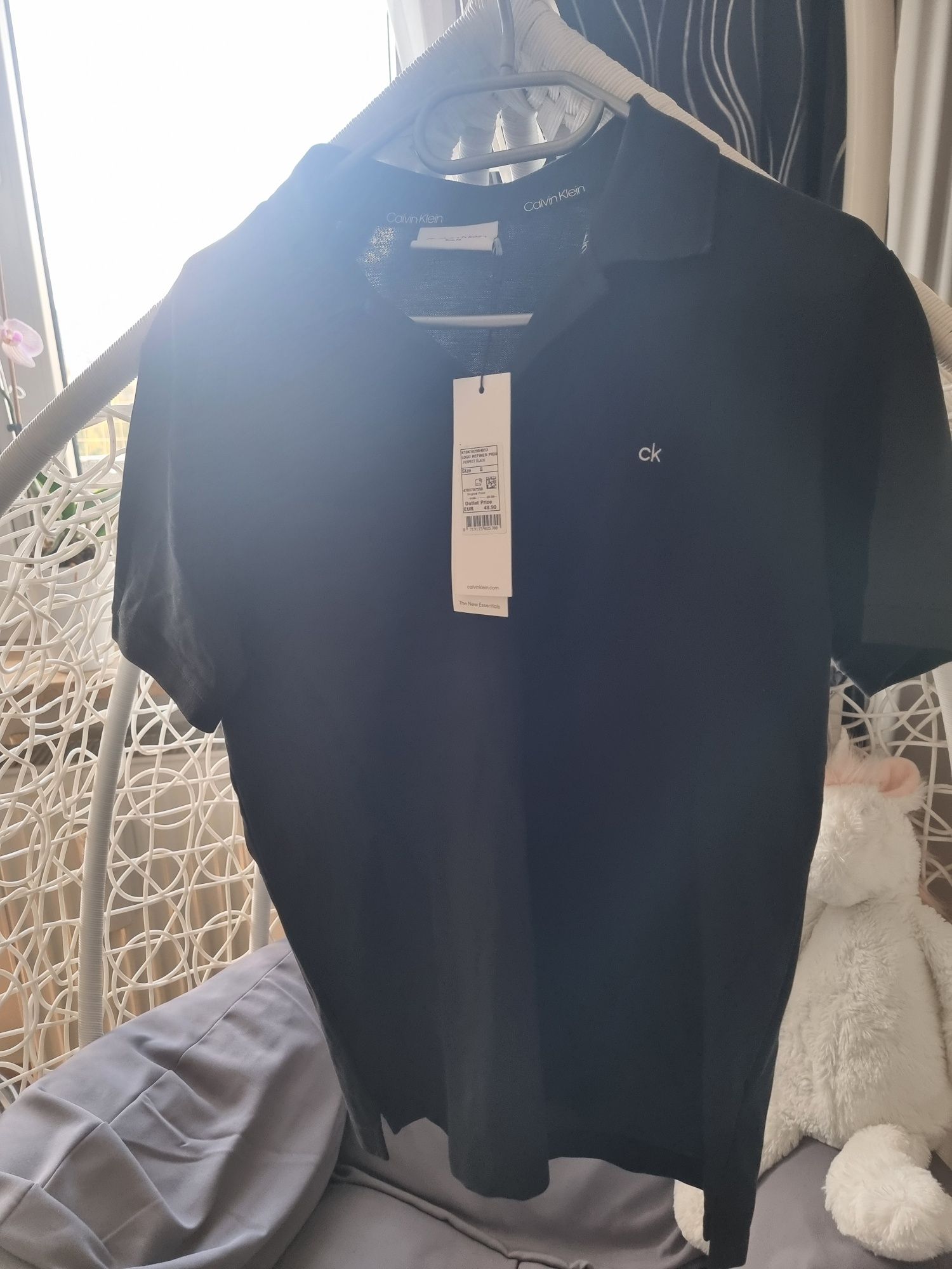Koszulka polo Calvin Klein.