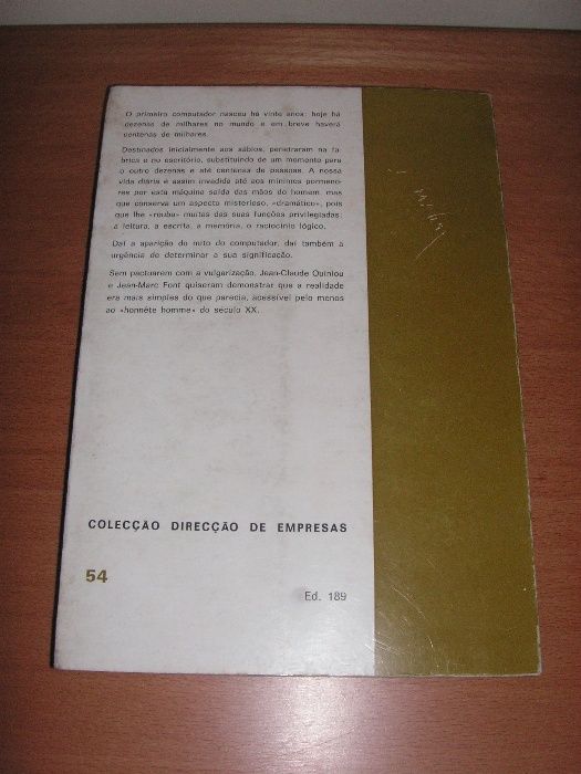 Dicionários Economia e de Gestão / Computadores Mitos e Realidades