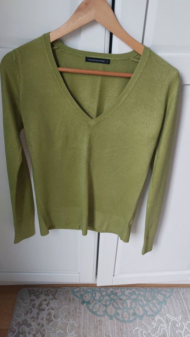 Sweter khaki rozmiar S okazja