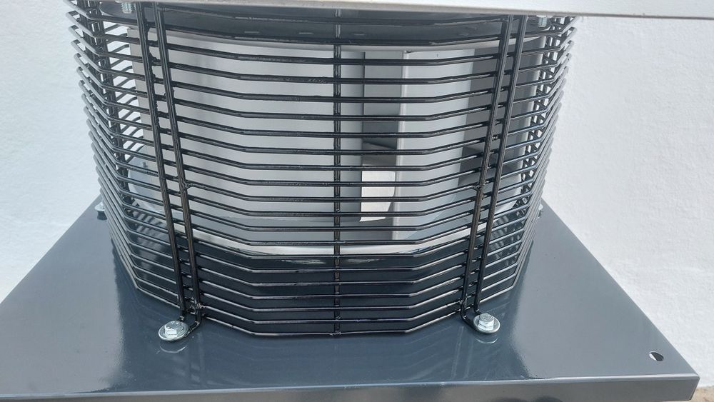 Ventilador extrator 5800 m3h Ar fumos churrasqueiras restaurantes