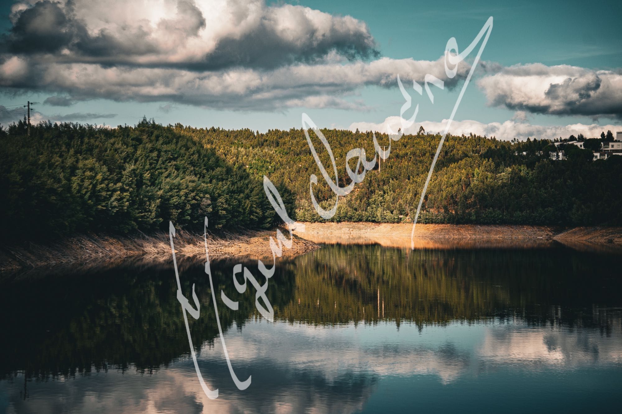 “Fotografia Fine Art” Lago na Natureza