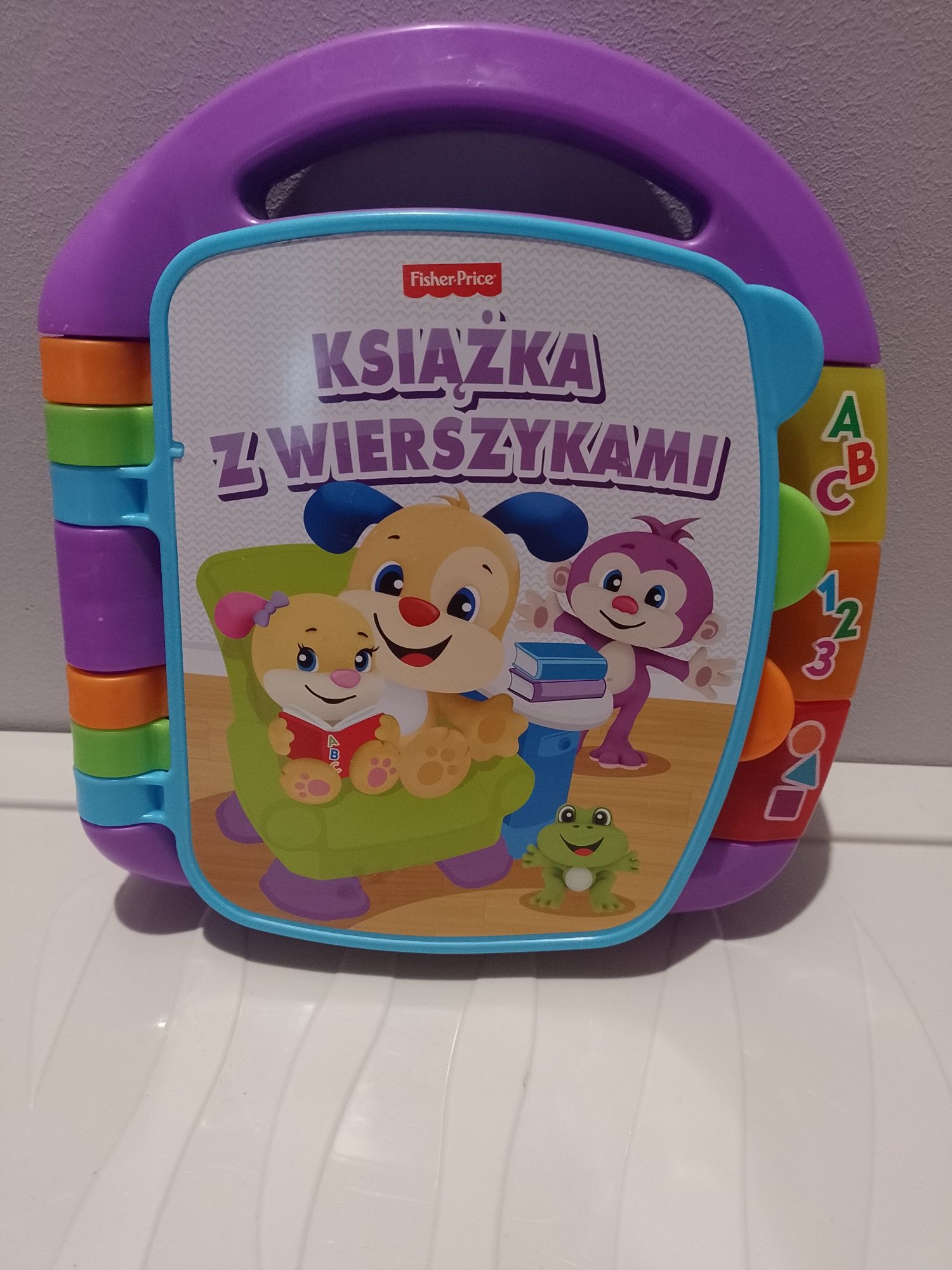 Książka z wierszykami szczeniaczka Fisher Price