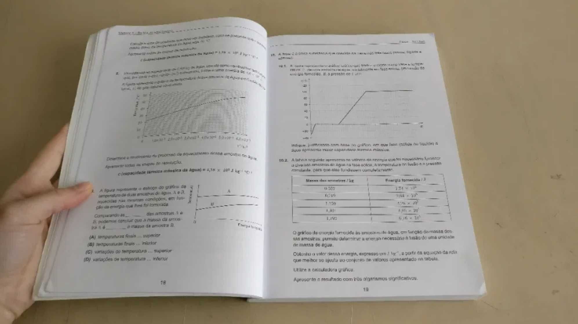 Física e Química A Questões de Exames Nacionais (10.º e 11.º Anos)