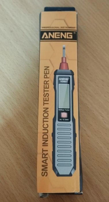 Викрутка тестер, показує фаза, ноль, напругу, має звуковий сигнал