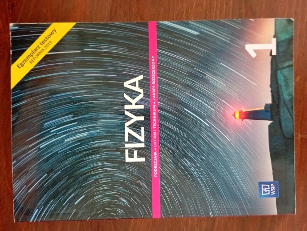podręcznik Fizyka 1 zakres rozszerzony